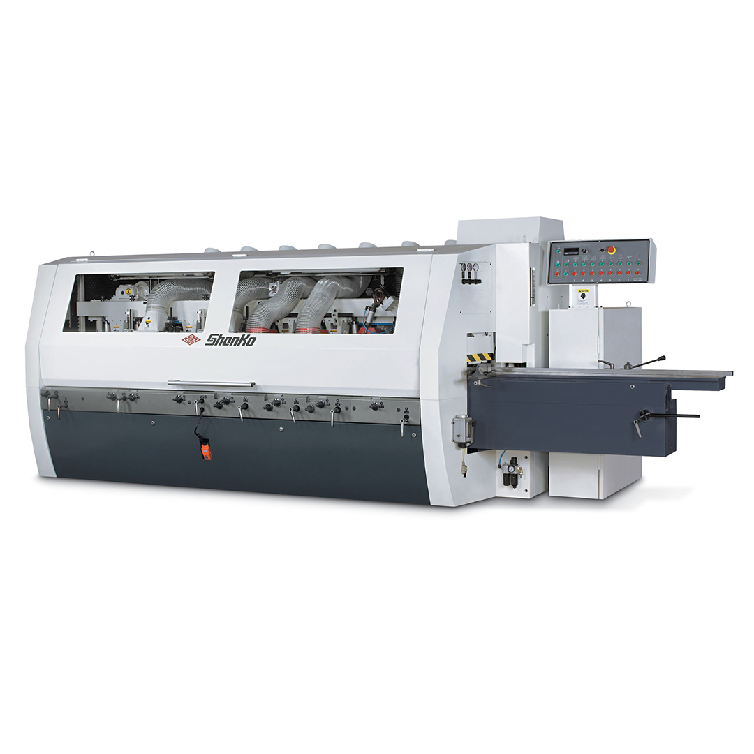 เครื่องไสไม้ , เครื่องไสสี่หน้า, Four side Moulder, 4 side moulder 